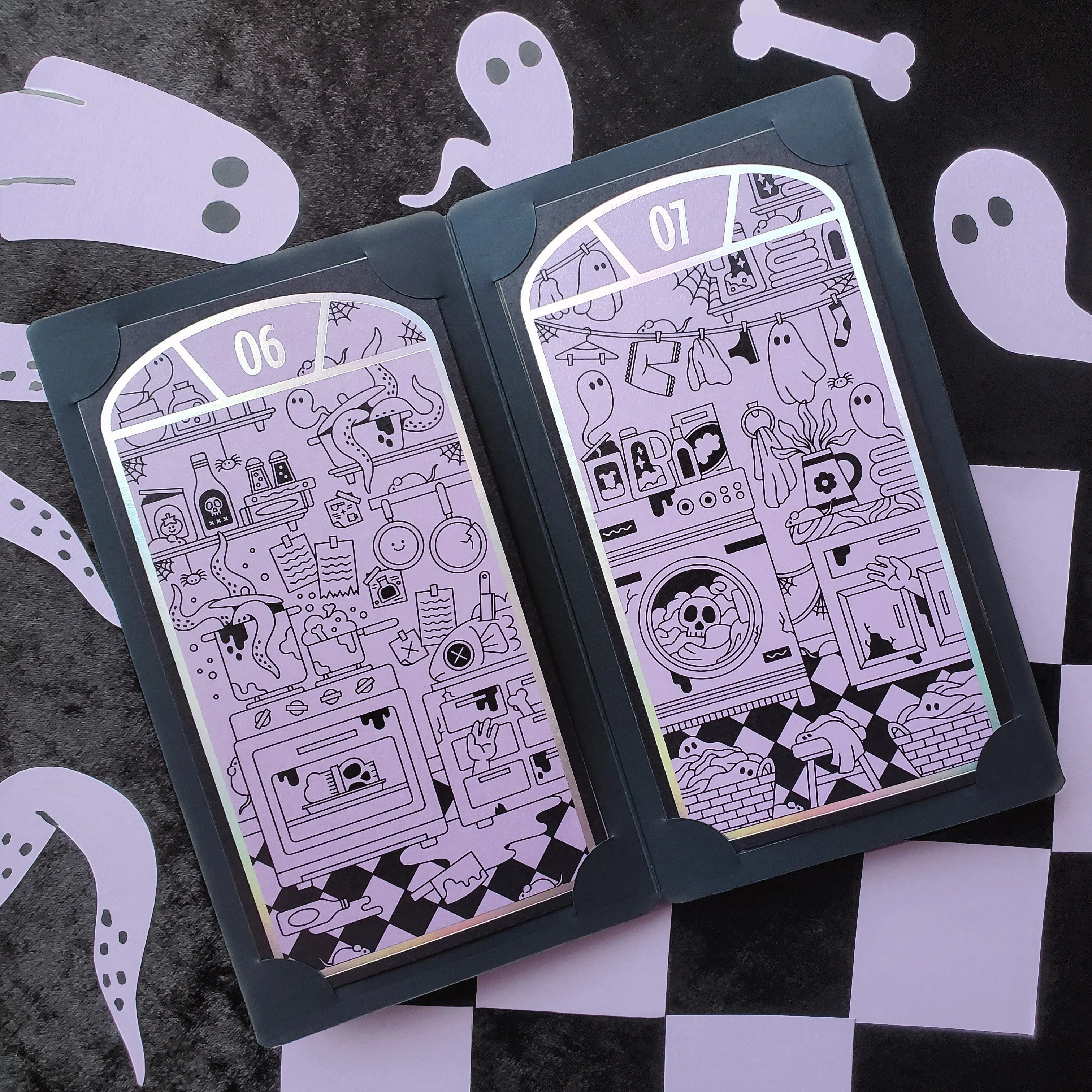 2025 HALLOWEEN ADVENT STICKER CALENDAR - HAUNTED MANSION - Image 4