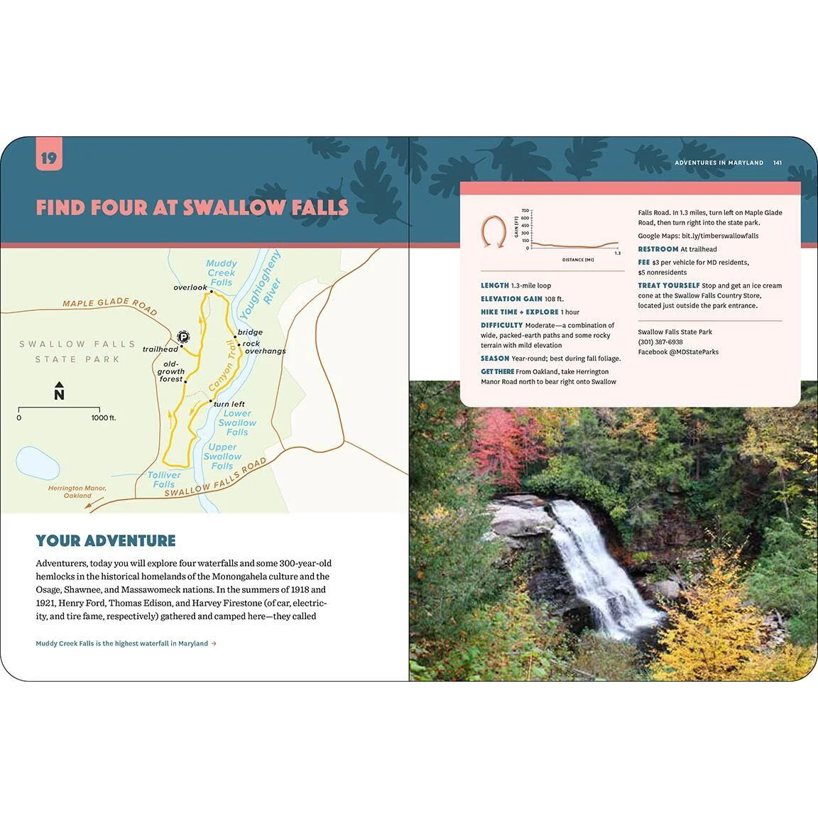 50 HIKES FOR KIDS: VIRGINA & MARYLAND BY ALISON HUMPHREYS AND WENDY GORTON - Image 4