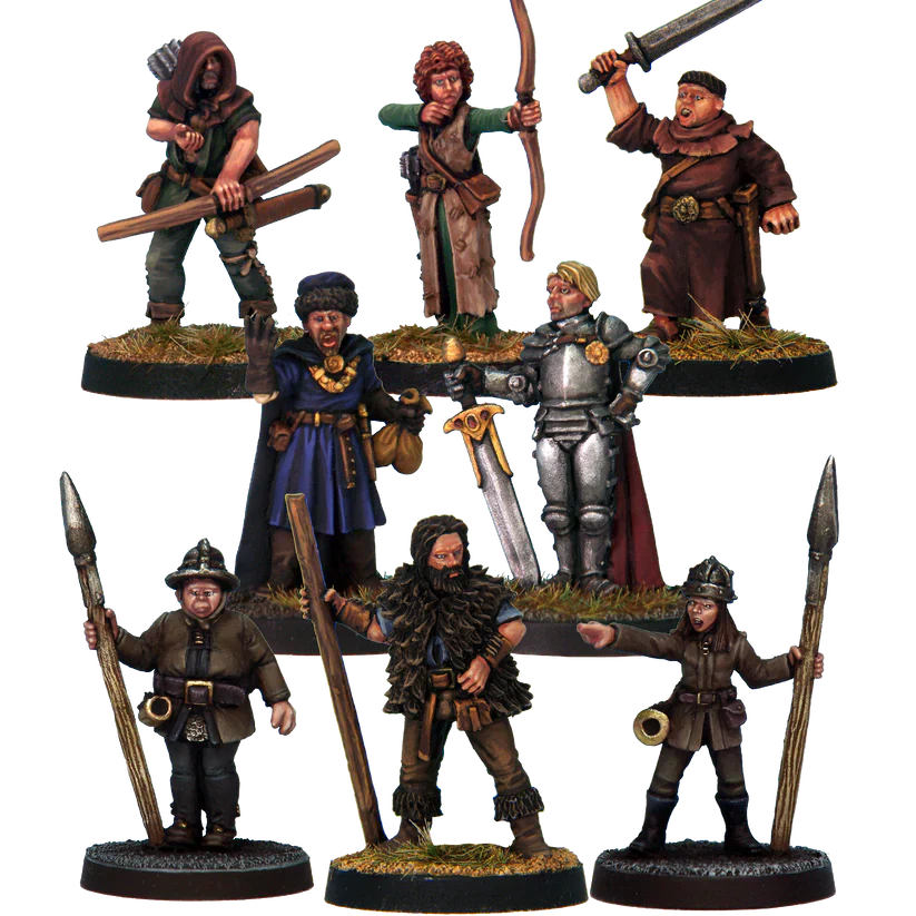 7 TV HISTORICAL STARTER MINIATURE SET