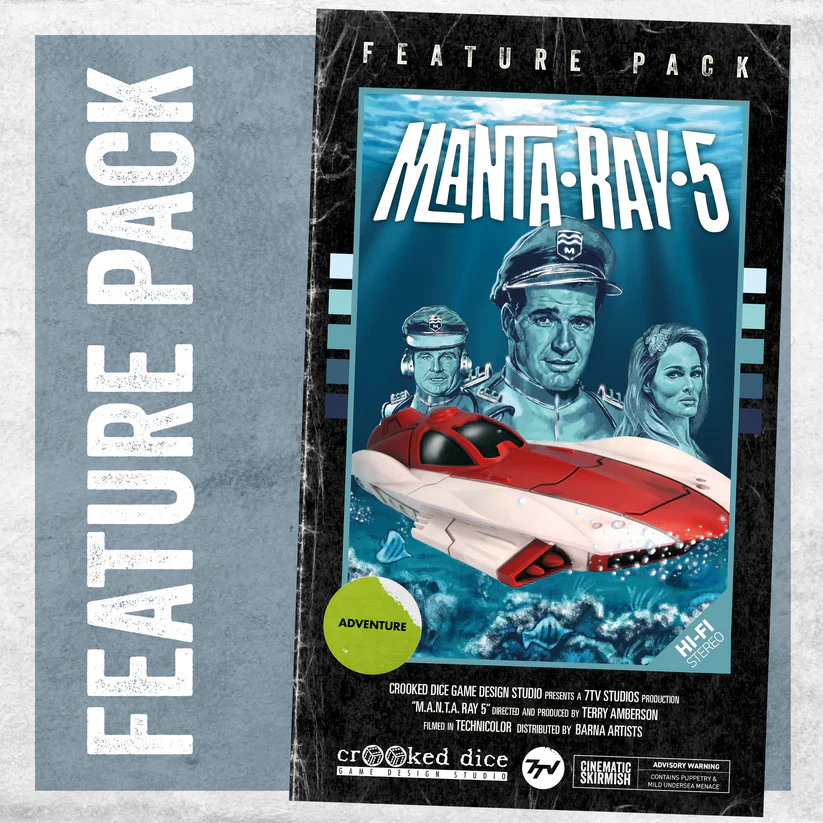 7 TV MANTA RAY 5 FEATURE PACK