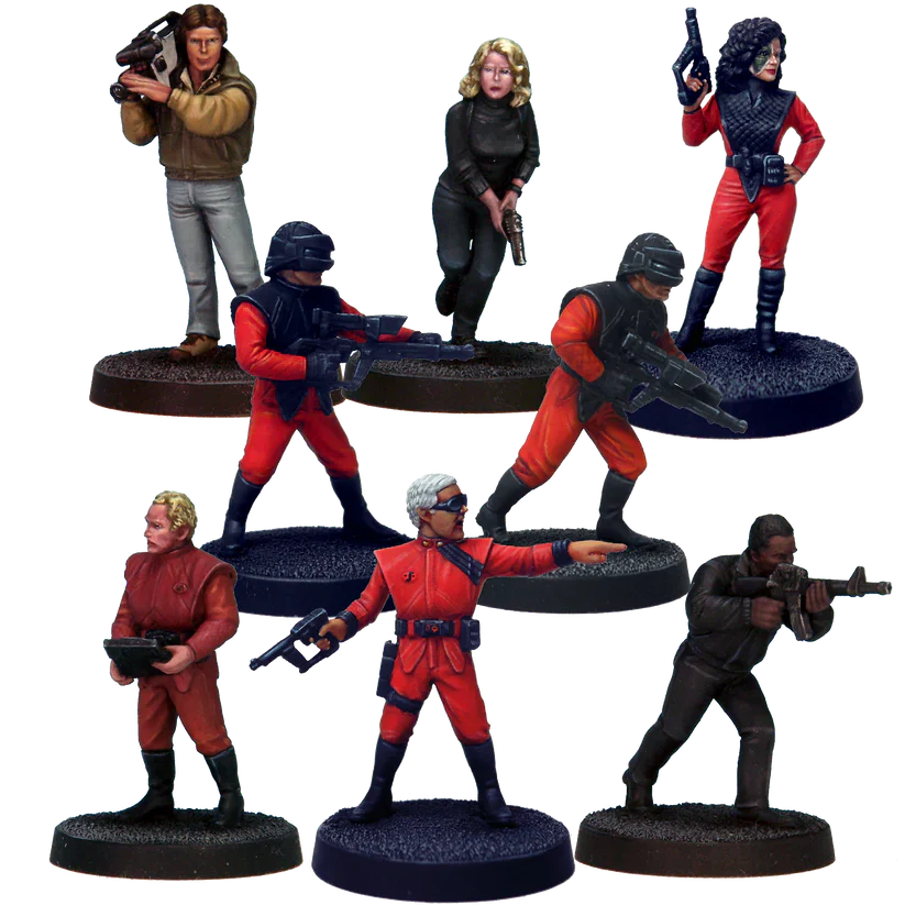 7 TV SCI FI STARTER MINIATURE SET