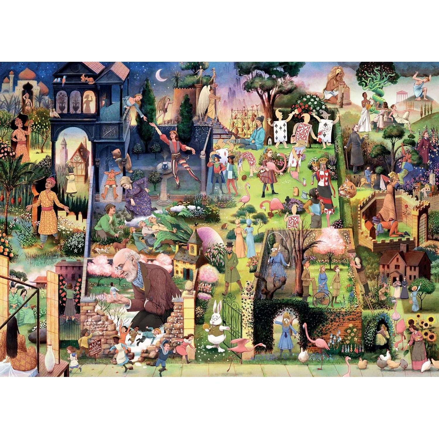 A BOOK LOVER'S GARDEN 1000PC PUZZLE - Image 2