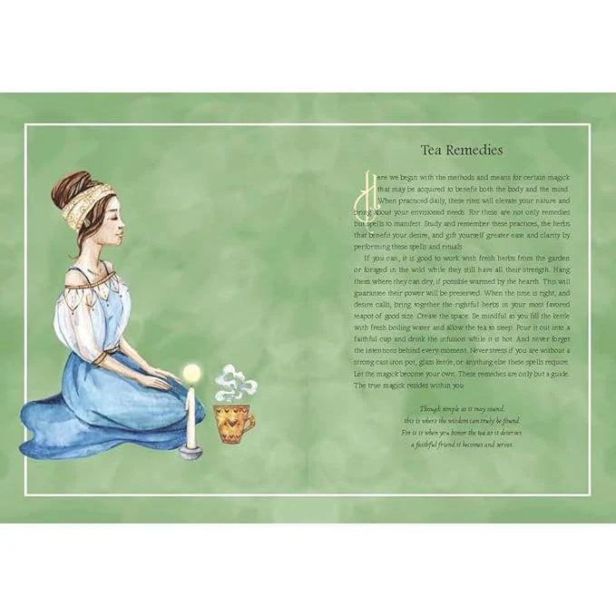 A TEA WITCH'S GRIMOIRE: MAGICKAL RECIPES FOR YOUR TEA TIME BY S.M. HARLOW - Image 4