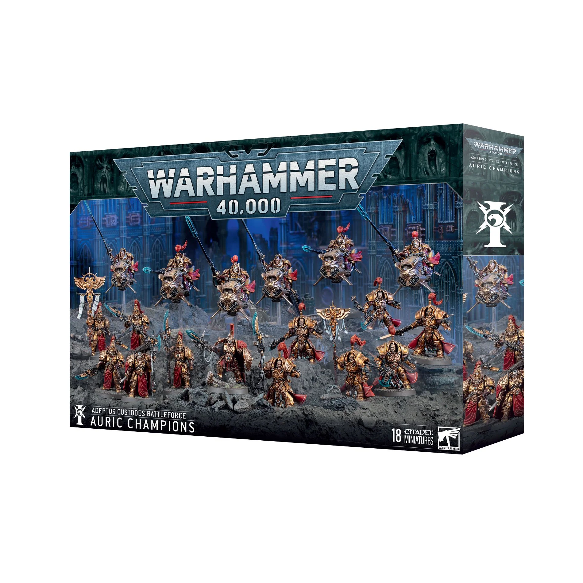 ADEPTUS CUSTODES BATTLEFORCE AURIC CHAMPIONS
