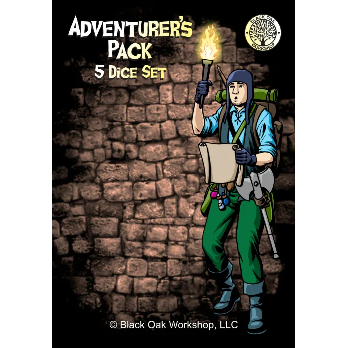 ADVENTURER'S PACK 5PC DICE SET - Image 2