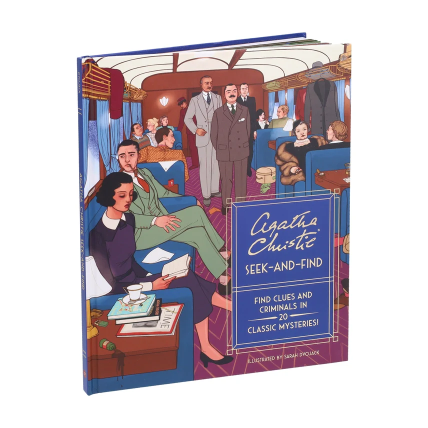 AGATHA CHRISTIE SEEK AND FIND PUZZLE BOOK