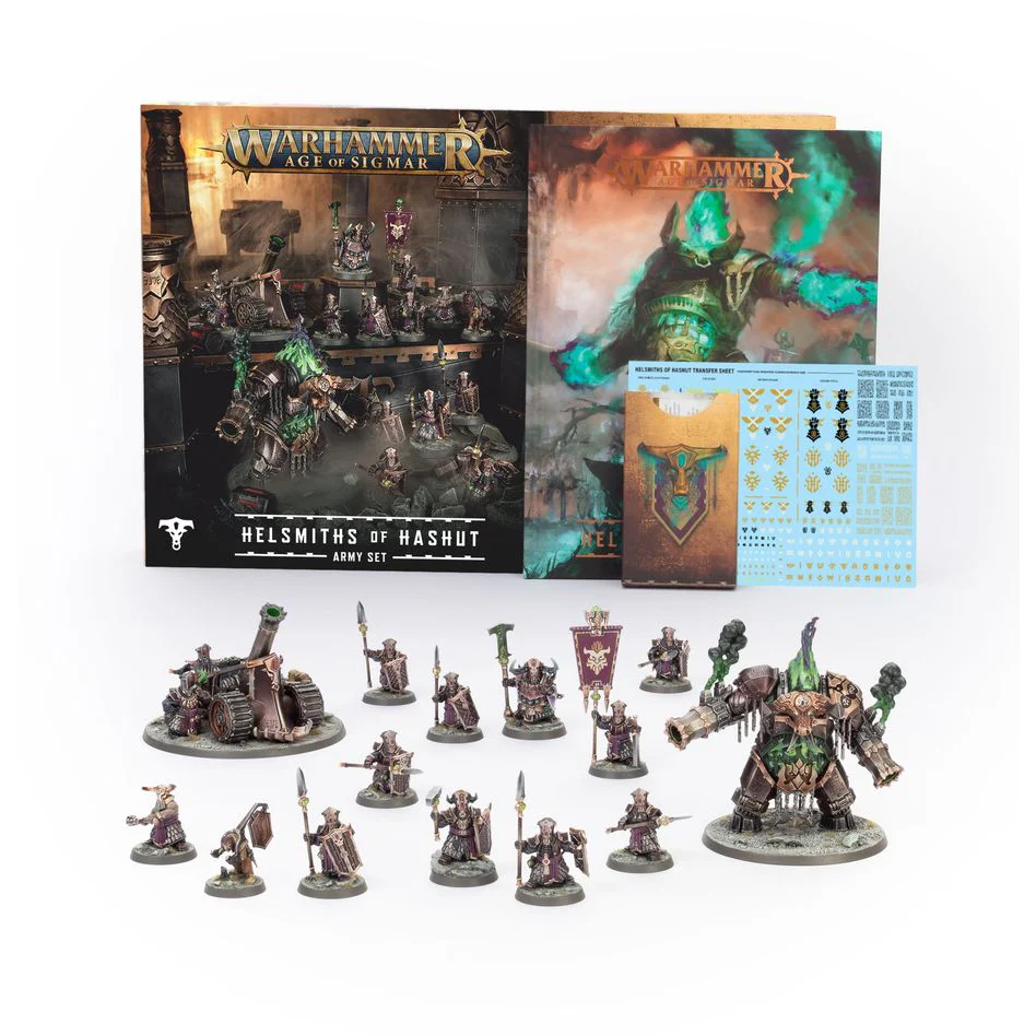 AGE OF SIGMAR HELSMITHS  OF HASHUT ARMY SET - Image 2