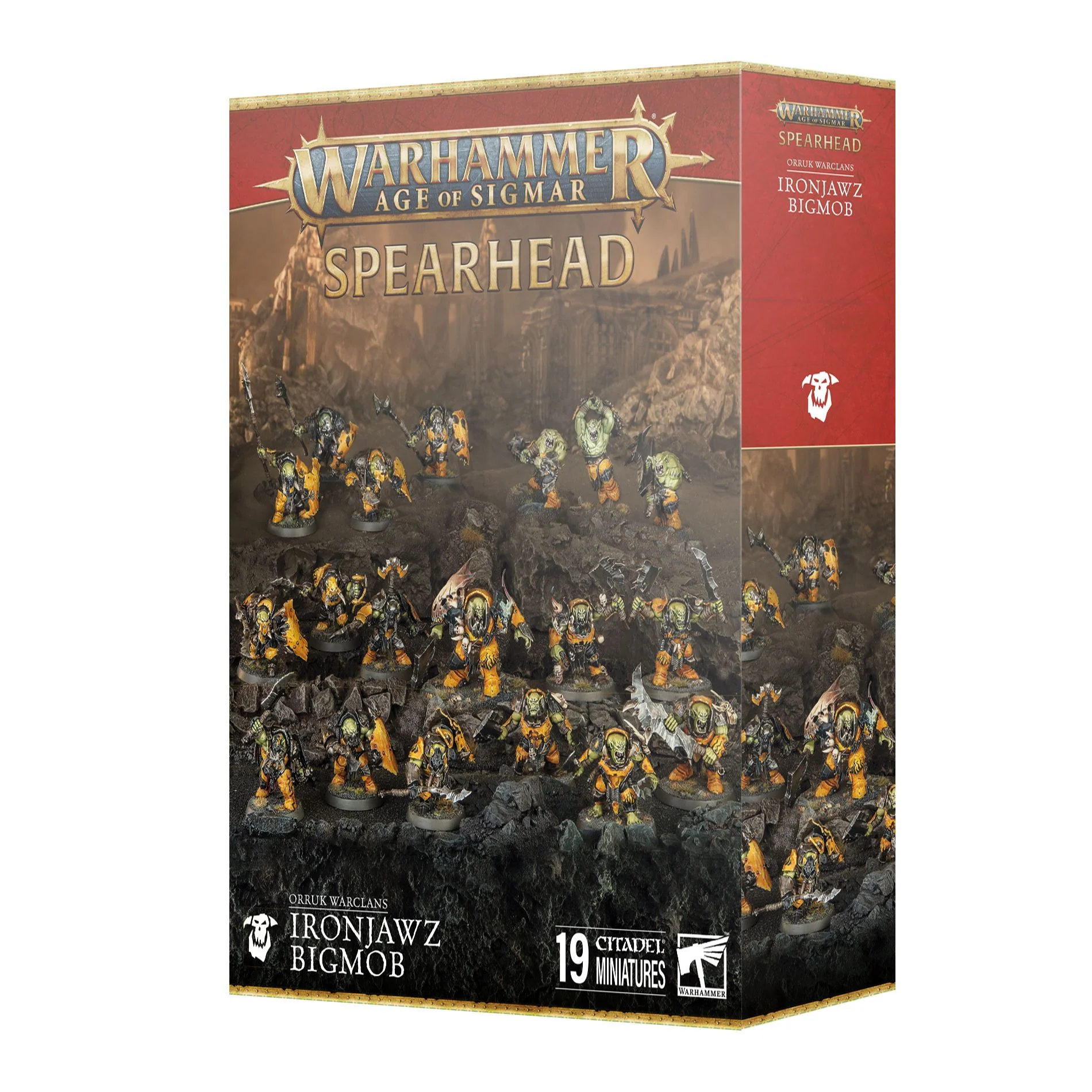 AGE OF SIGMAR ORRUK WARCLANS IRONJAW SPEARHEAD
