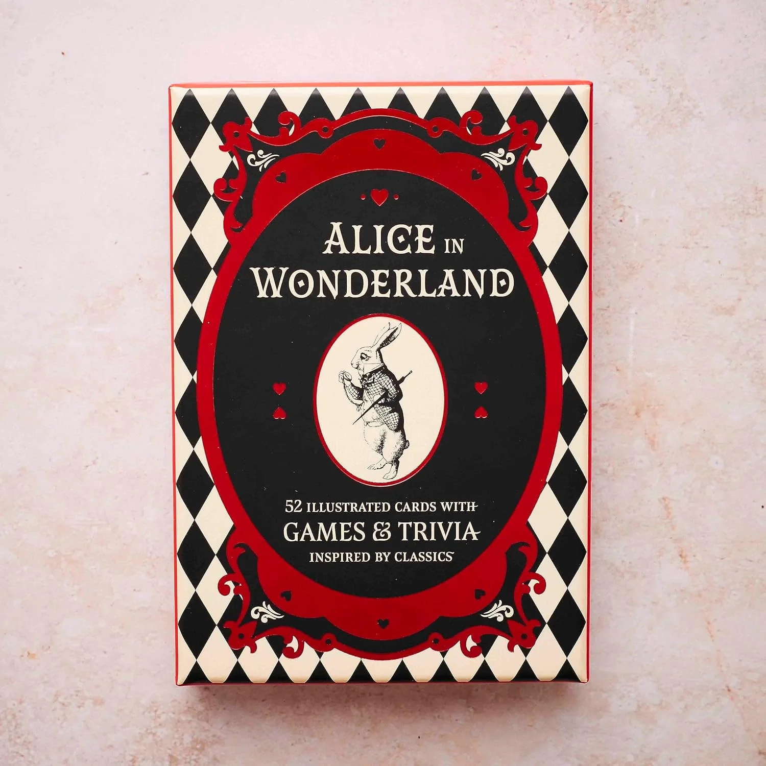 ALICE IN WONDERLAND GAMES AND TRIVIA DECK: 52 ILLUSTRATED CARDS INSPIRED BY THE CLASSIC BOOK - Image 2