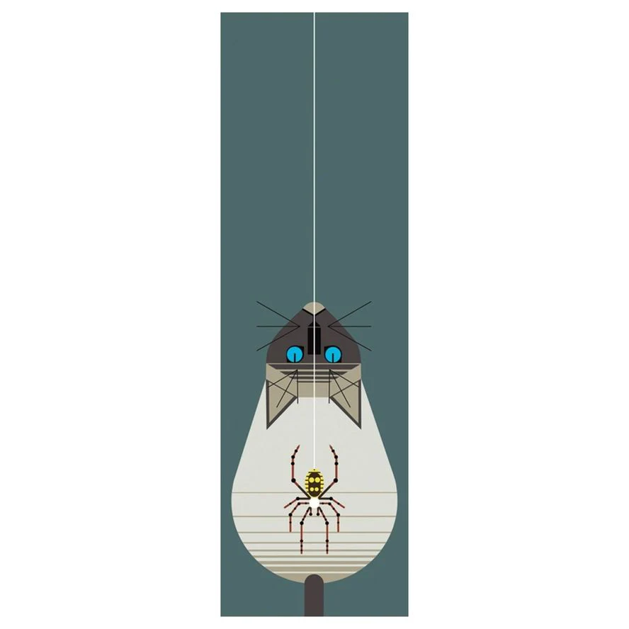 ALONG CAME A SPIDER BY CHARLIE HARPER BOOKMARK