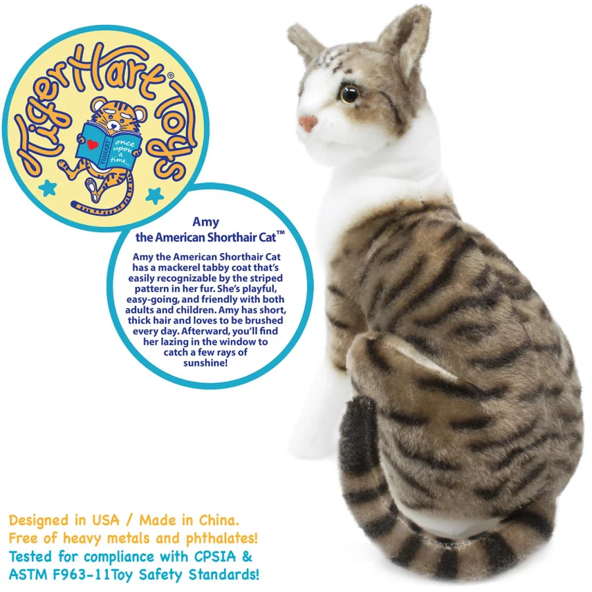 AMERICAN SHORT HAIR CAT PLUSH - Image 2