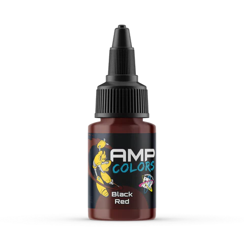 AMP COLORS 004 - BLACK RED