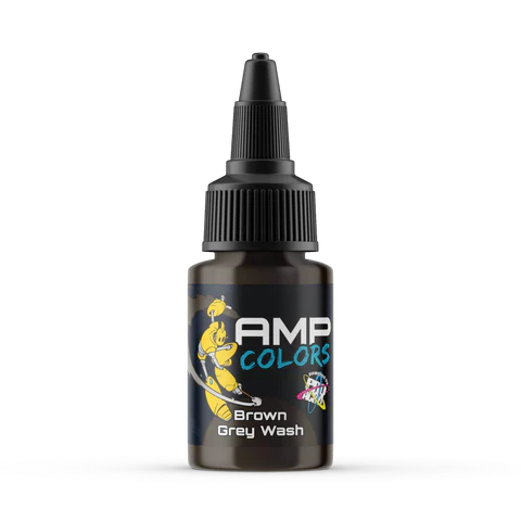AMP COLORS 023 - BROWN GREY WASH