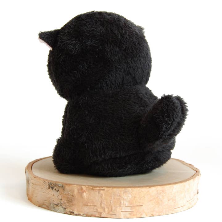 ANGRY CAT PLUSH: FUZZY BLACK VOID - Image 4