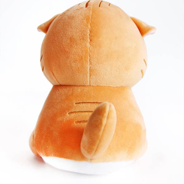 ANGRY CAT PLUSH: ORANGE TABBY - Image 3