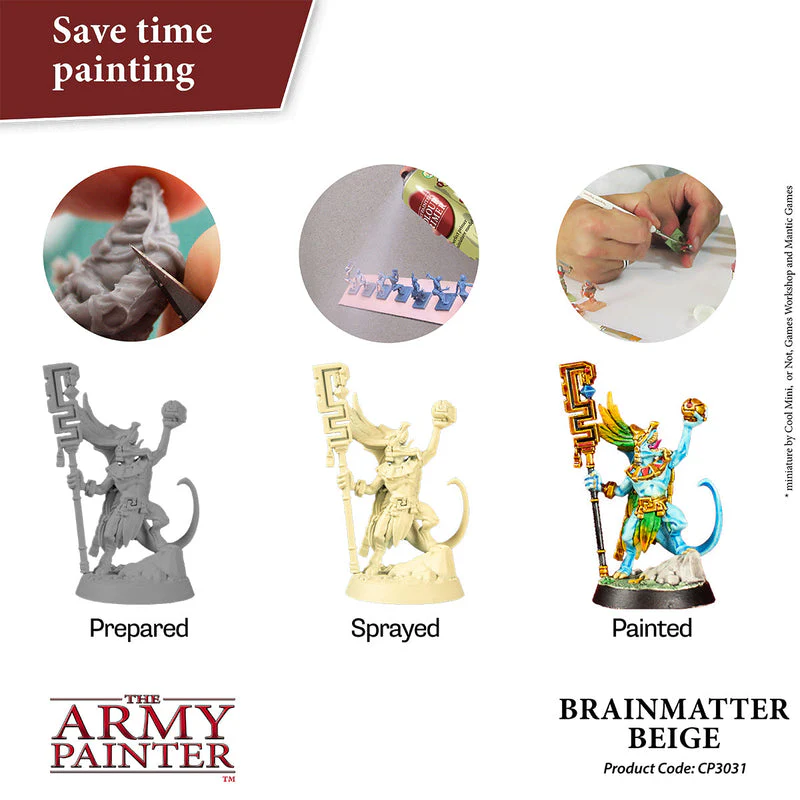 ARMY PAINTER BRAINMATTER BEIGE PRIMER - Image 2
