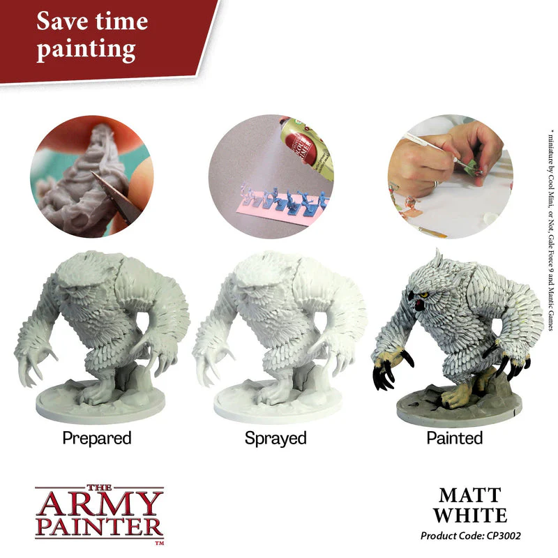 ARMY PAINTER MATTE WHITE PRIMER - Image 2
