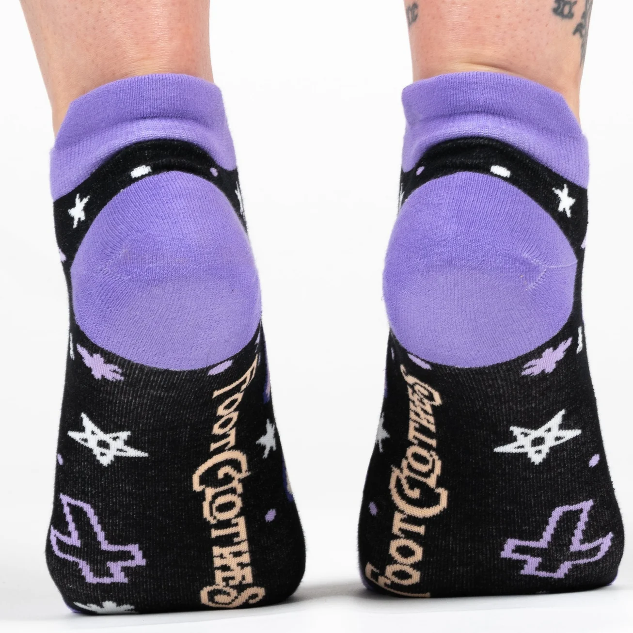 BABY BAPHOMET ANKLE SOCKS BY FOOTCLOTHES - Image 3