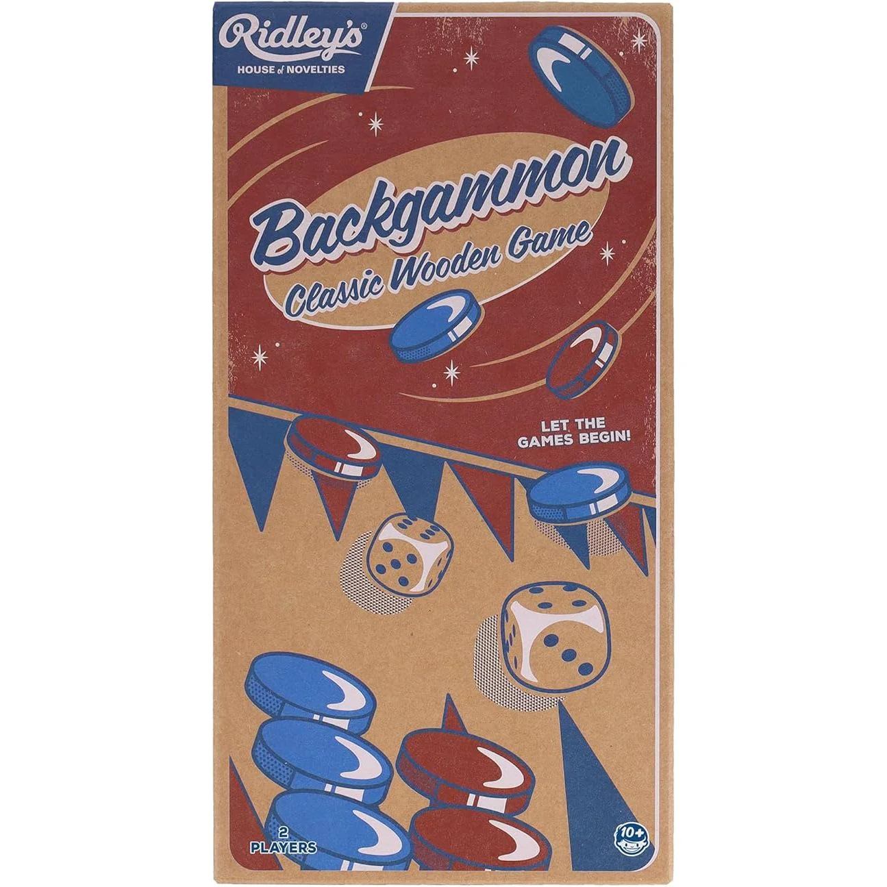 BACKGAMMON - RIDLEY'S HOUSE OF NOVELTIES RETRO DESIGN - Image 3