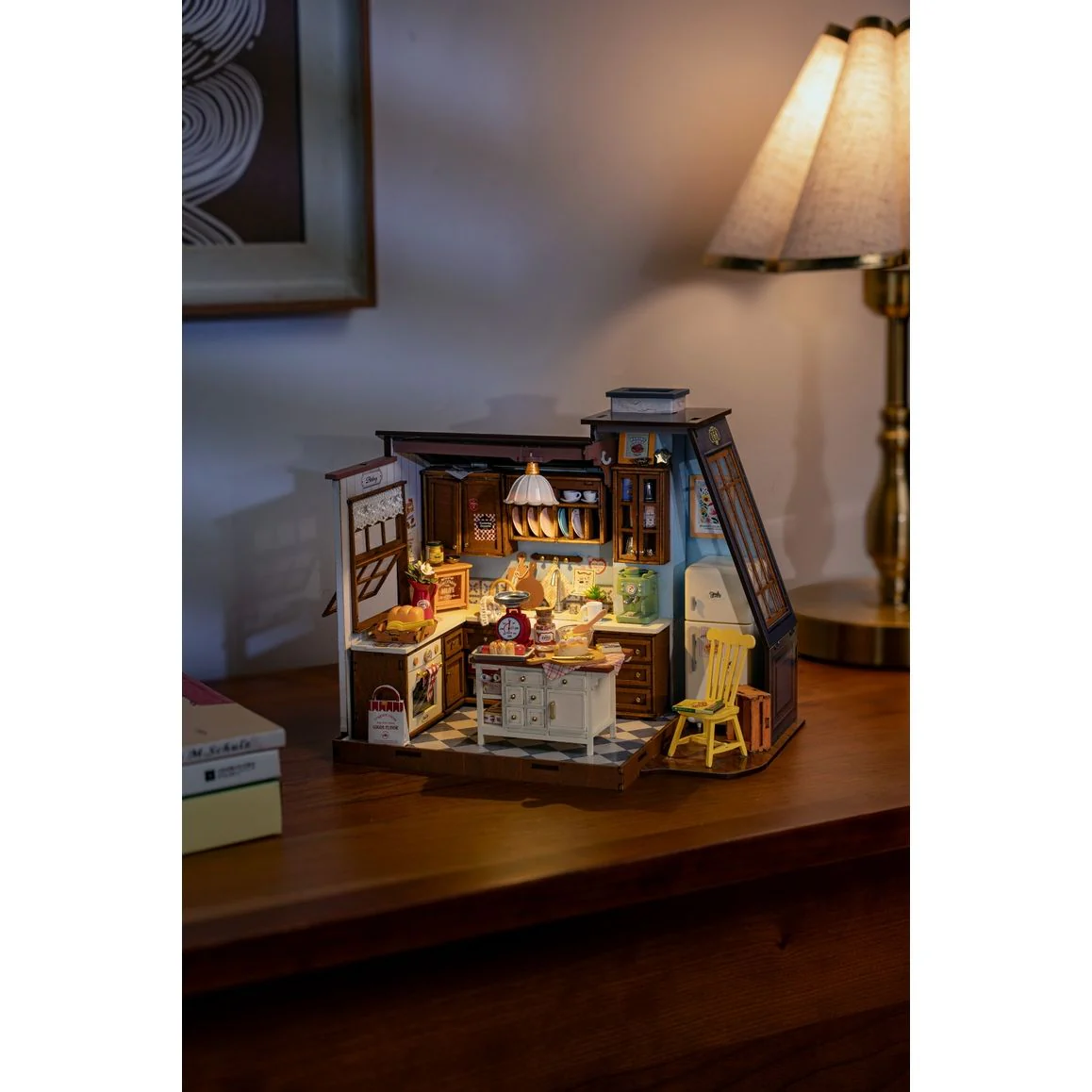 BAKING KITCHEN DIY WOODEN MINIATURE KIT - Image 4