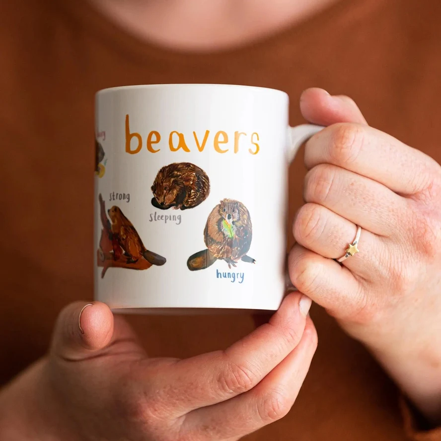 PUNNY BEAVERS MUG - Image 2