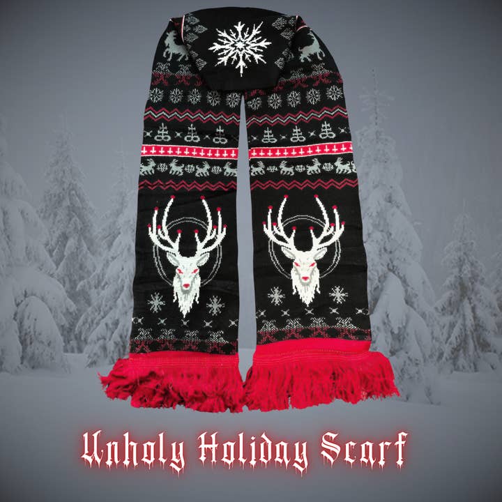 BEELZEBUCK UNHOLY HOLIDAY SCARF - Image 3