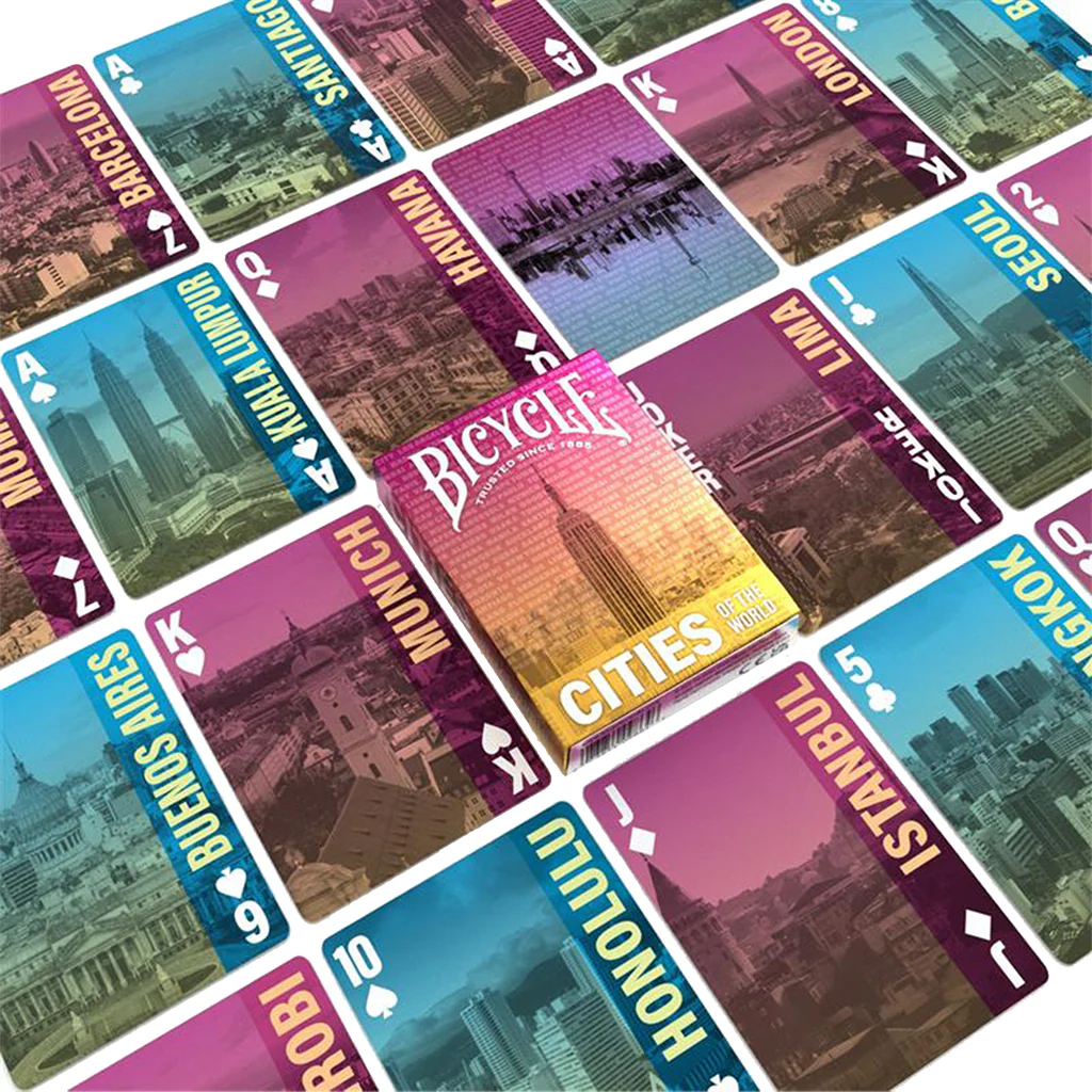 BICYCLE PLAYING CARDS CITIES OF THE WORLD - Image 2