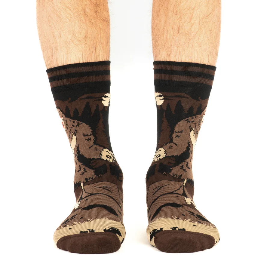 BIGFOOT CREW SOCKS BY FOOTCLOTHES - Image 2