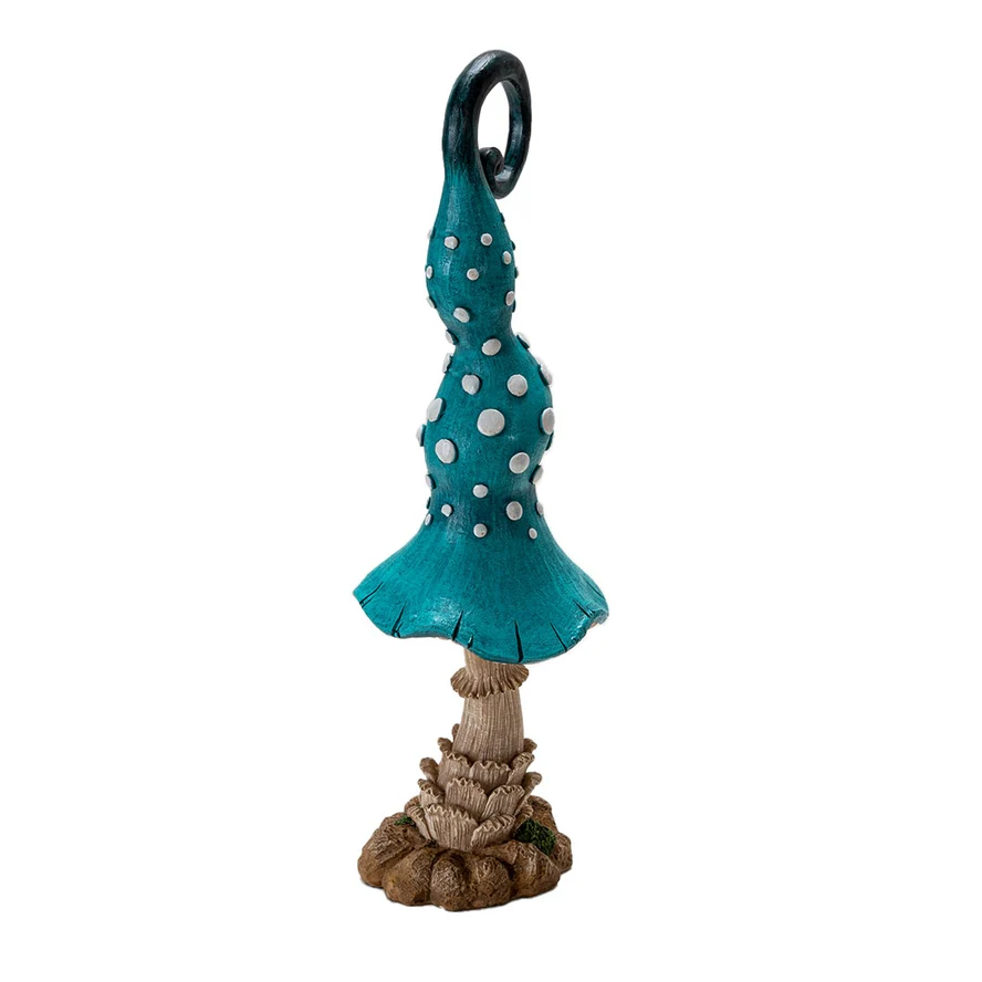 BIGGEST MAMA JAMA MAGIC MUSHROOM STATUE (TURQUOISE) - Image 2