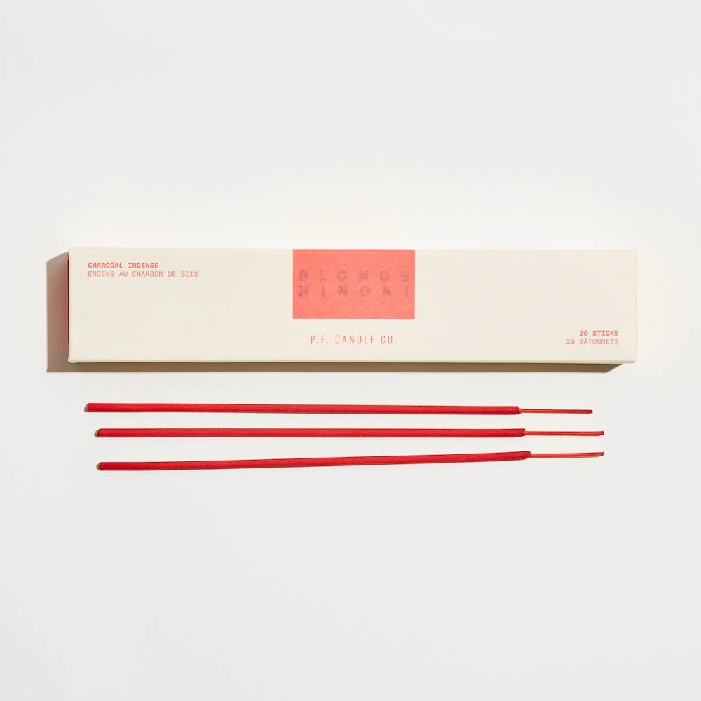 BLONDE HINOKI HI-FI FINE INCENSE STICKS BY P.F. CANDLE COMPANY