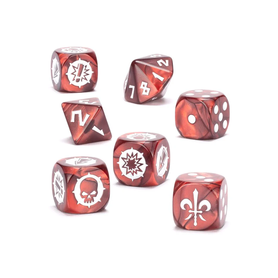 BLOOD BOWL BRETONNIAN DICE SET - Image 2