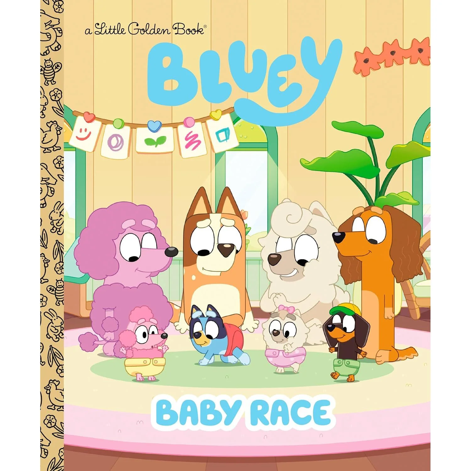 BLUEY: BABY RACE (A LITTLE GOLDEN BOOK)