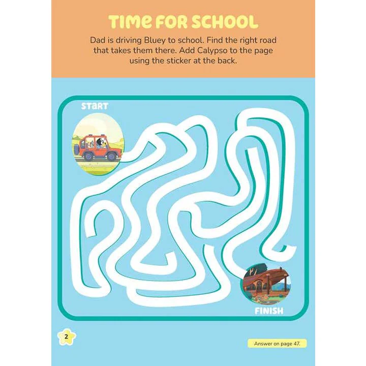 BLUEY STICKERTIVITY: BEST FRIENDS ACTIVITY BOOK - Image 2