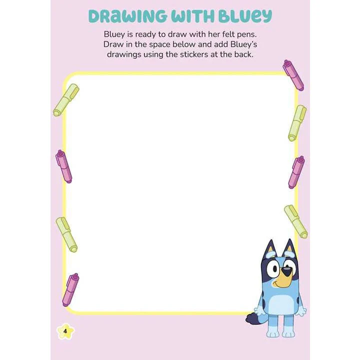 BLUEY STICKERTIVITY: BEST FRIENDS ACTIVITY BOOK - Image 4