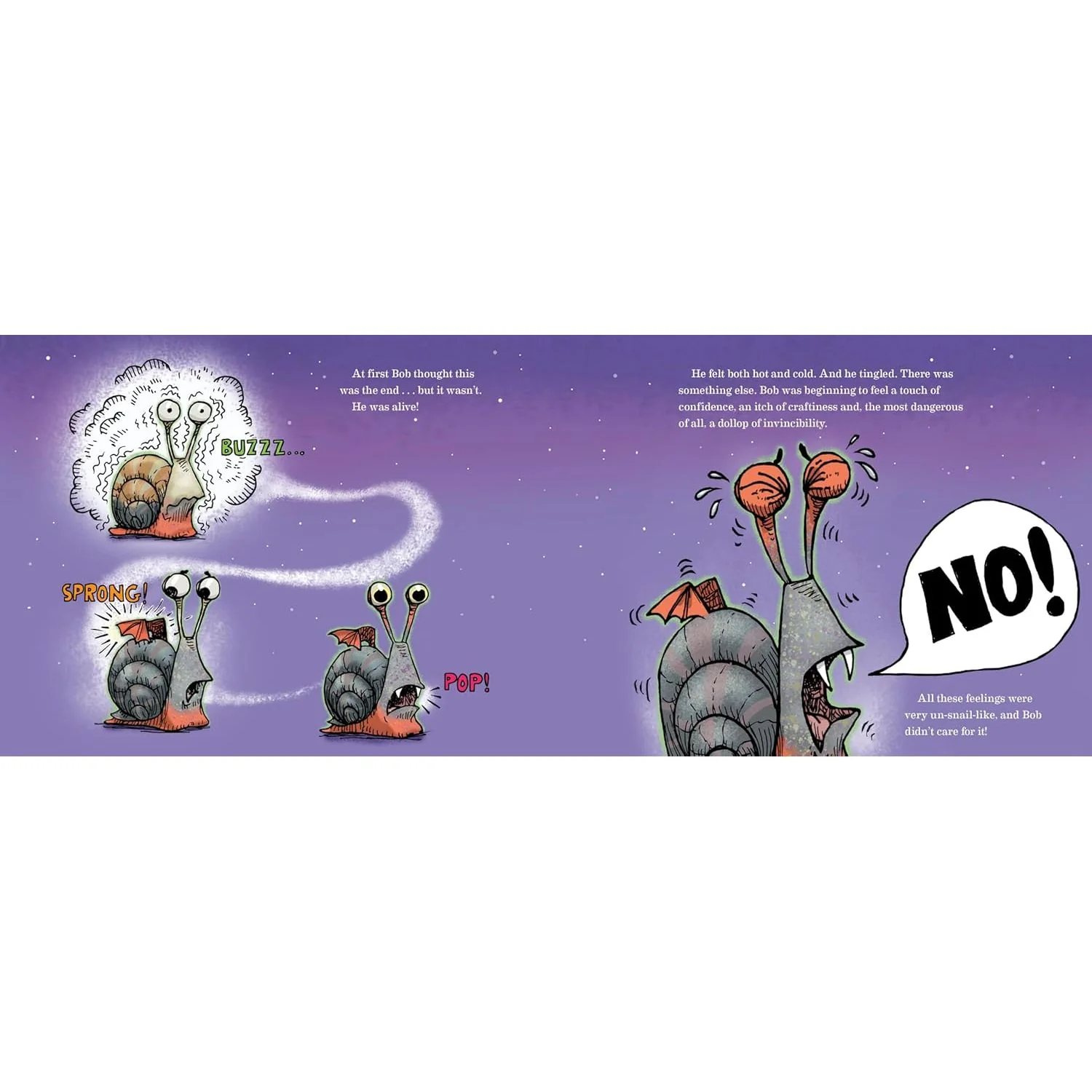 BOB THE VAMPIRE SNAIL BY ANDREA ZUILL - Image 3