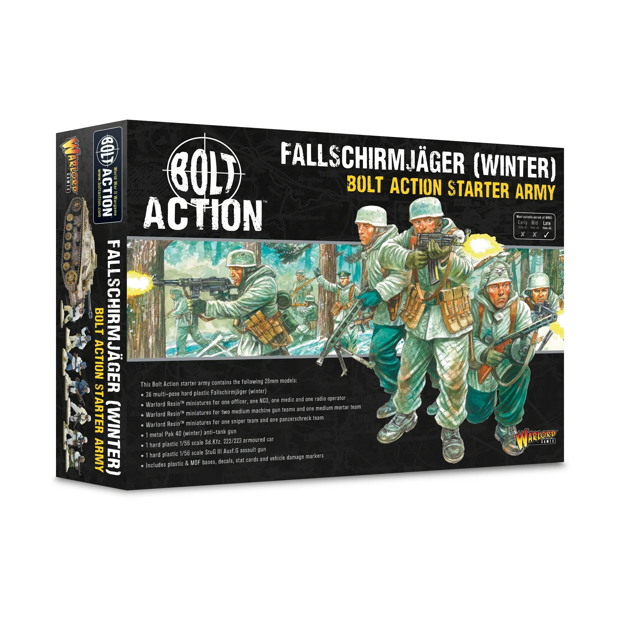 BOLT ACTION WINTER FALLSCHIRMJAGER STARTER ARMY