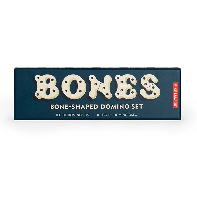BONES! A SPOOKTACULAR BONE SHAPED DOMINO SET - Image 3