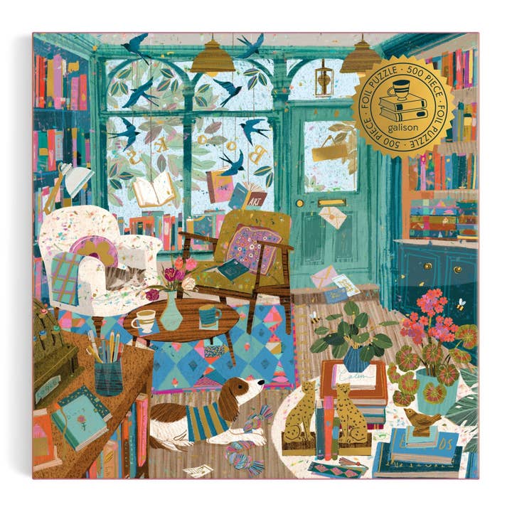 BOOKSHOP AFTERNOON 500PC FOIL PUZZLE - Image 2