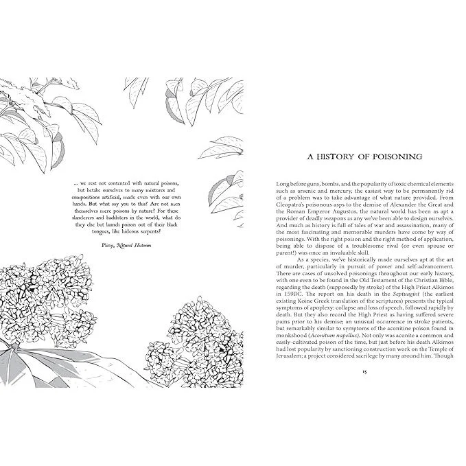 BOTANICAL CURSES AND POISONS: THE SHADOW LIVES OF PLANTS BY FEZ INKWRIGHT - Image 2