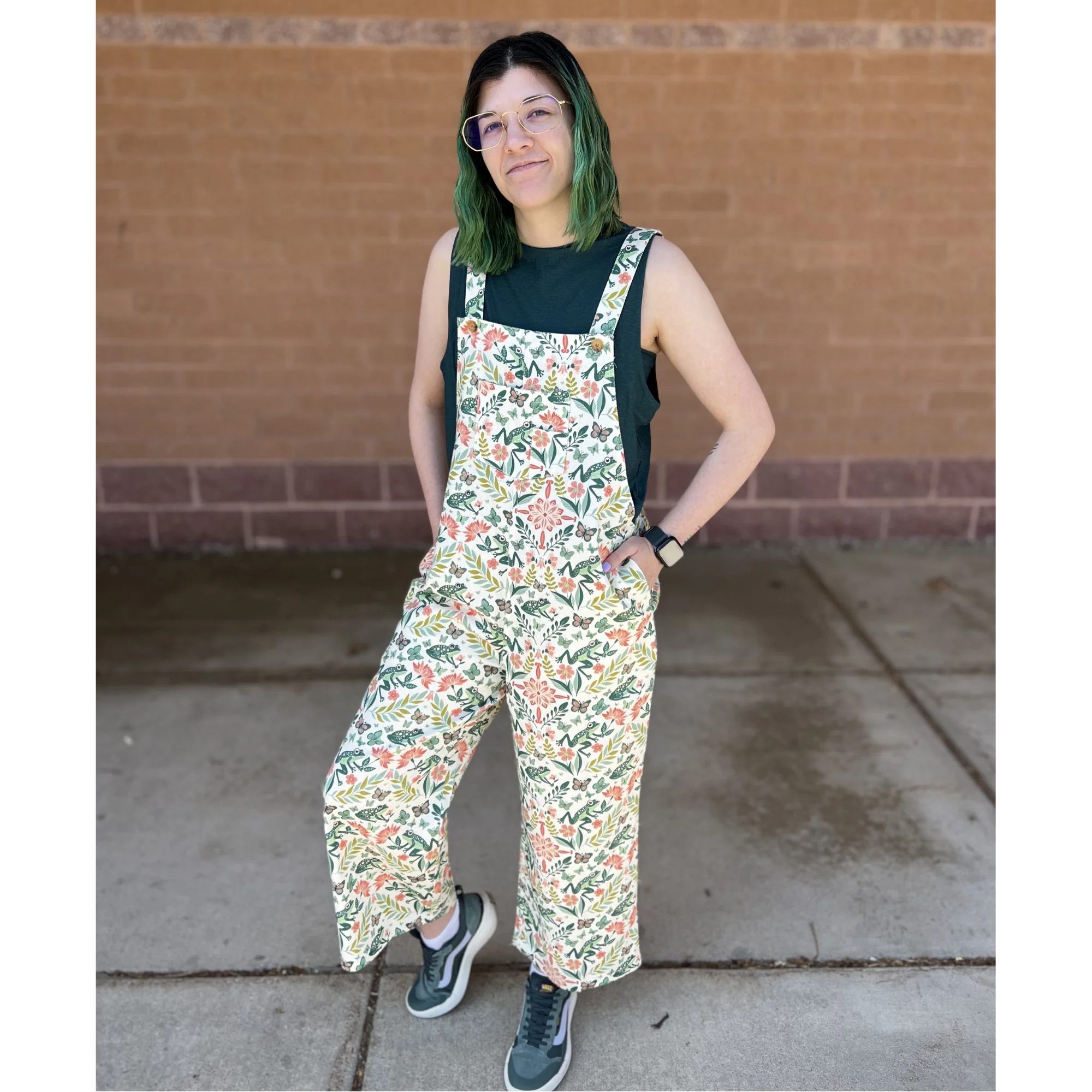BOTANICAL RAIN FOREST OVERALLS