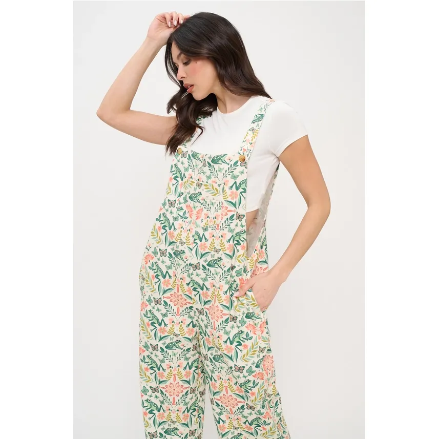 BOTANICAL RAIN FOREST OVERALLS - Image 2
