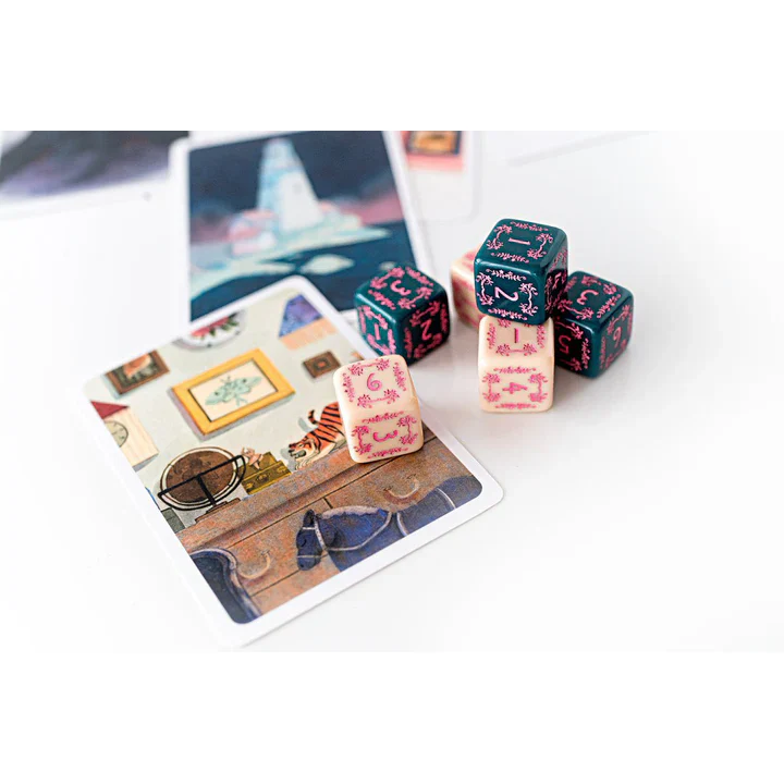 BRINDLEWOOD BAY: NEEDLEPOINT DICE & SUSPECT CARDS - Image 2