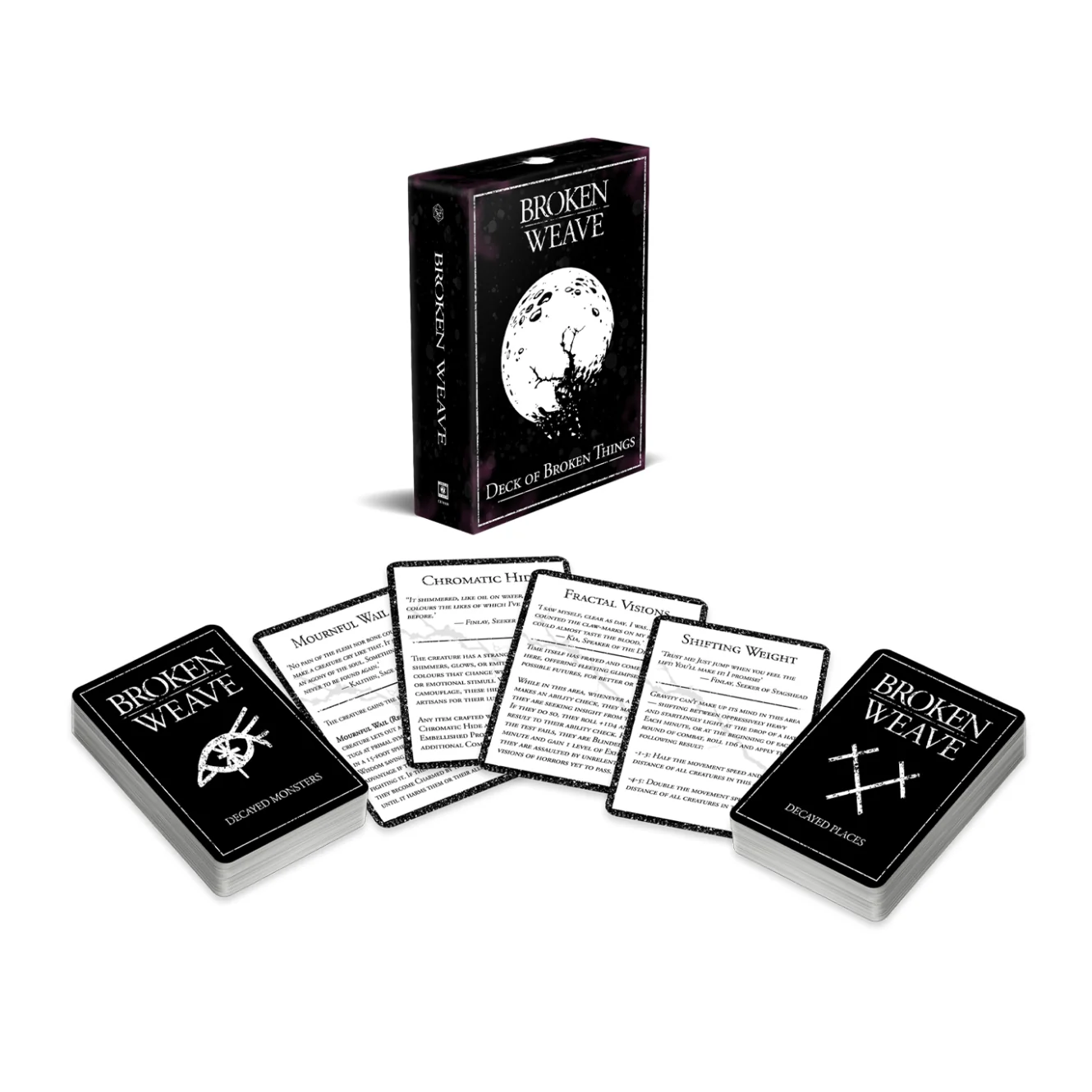 BROKEN WEAVE RPG DECK OF BROKEN THINGS