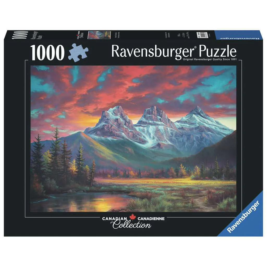 CANADIAN COLLECTION: ALBERTA'S THREE SISTERS 1000PC PUZZLE