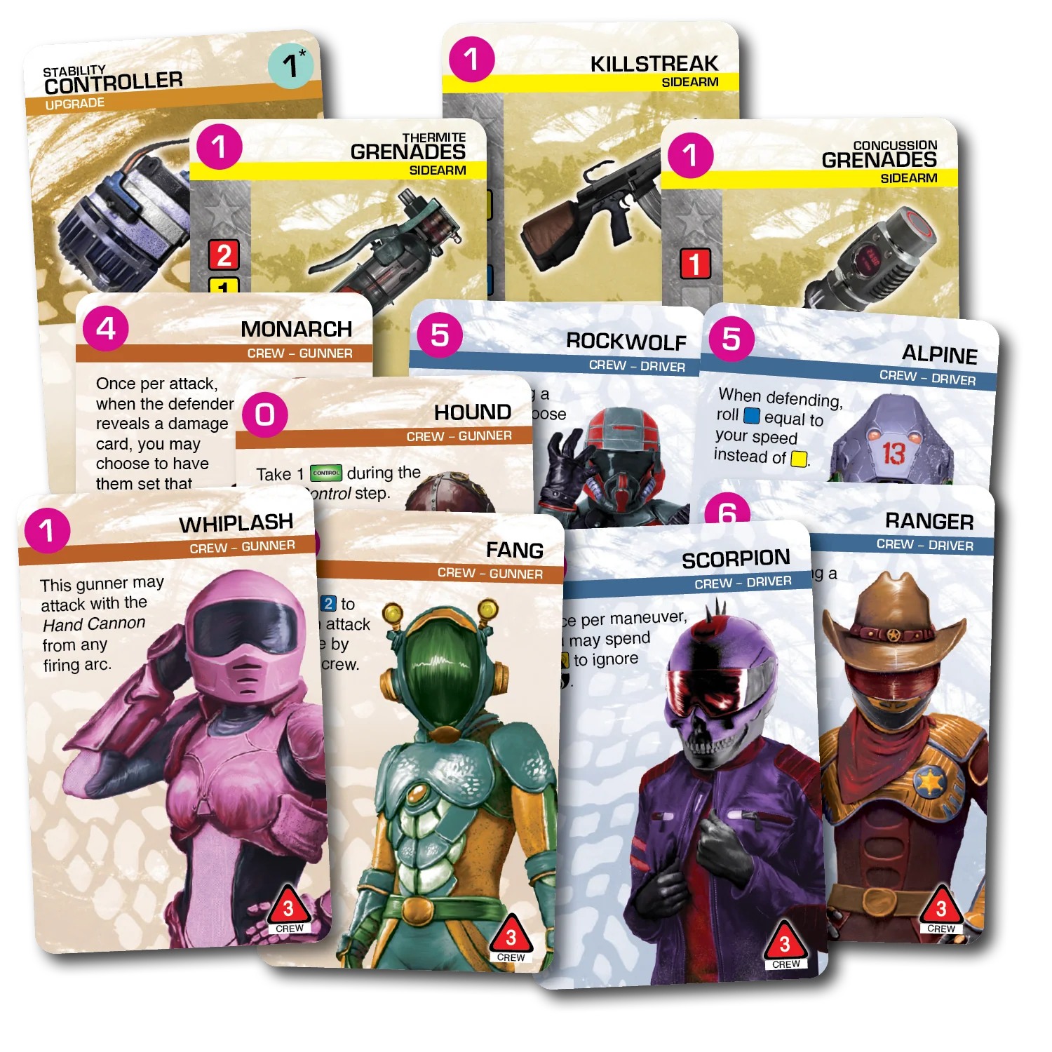 CAR WARS 6E CREW PACK