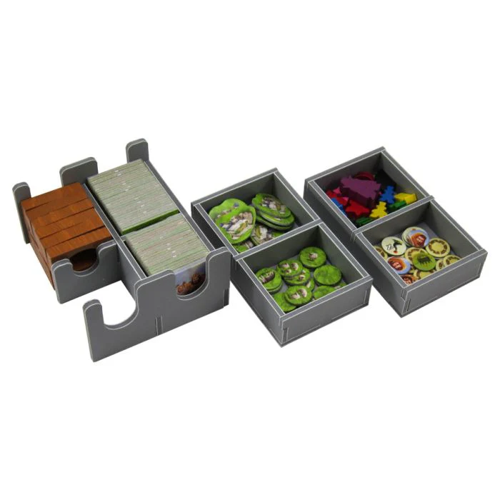 CARCASSONNE & EXPANSIONS FOLDED SPACE BOX ORGANIZER INSERT - Image 2