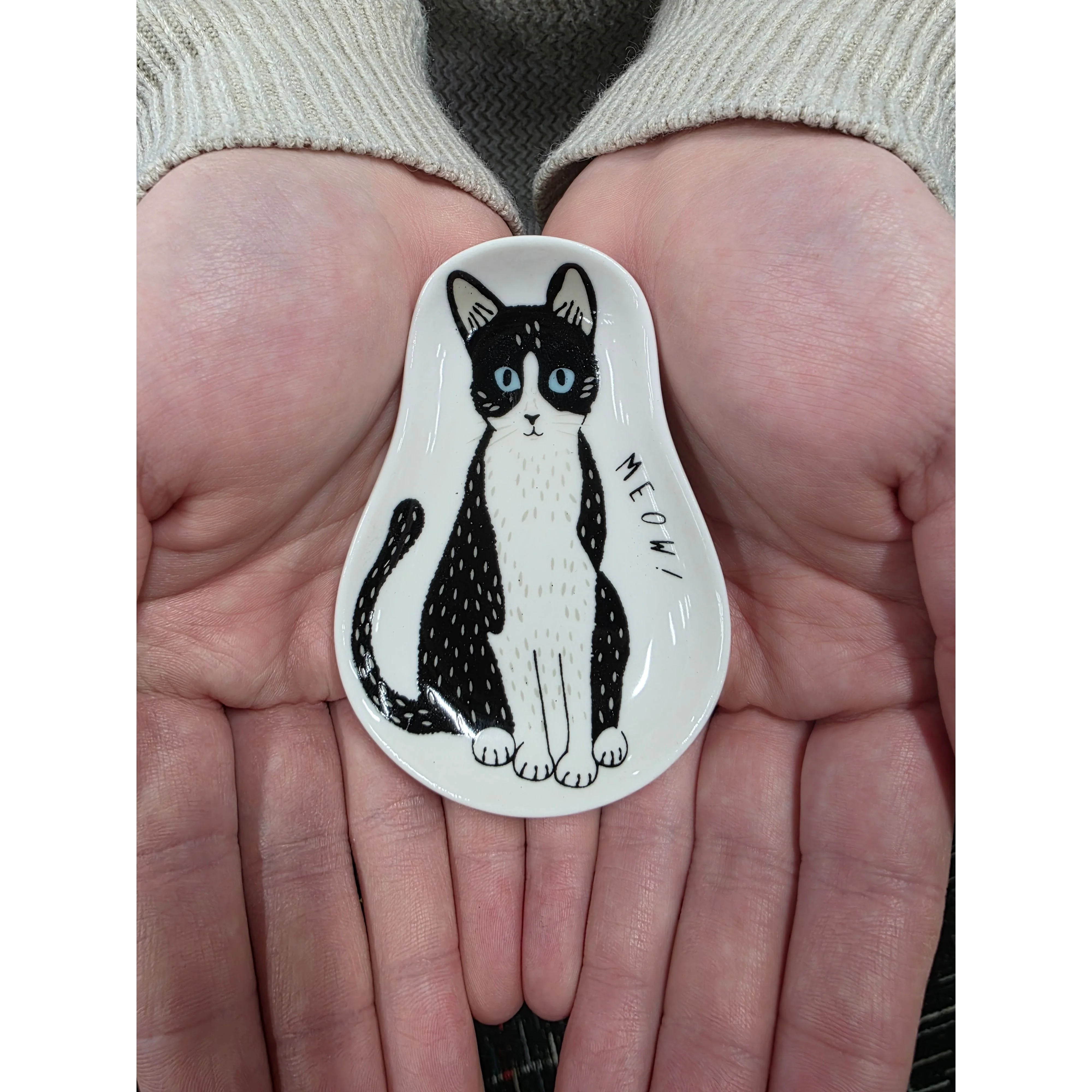 CAT CURIO TRINKET DISH - Image 2