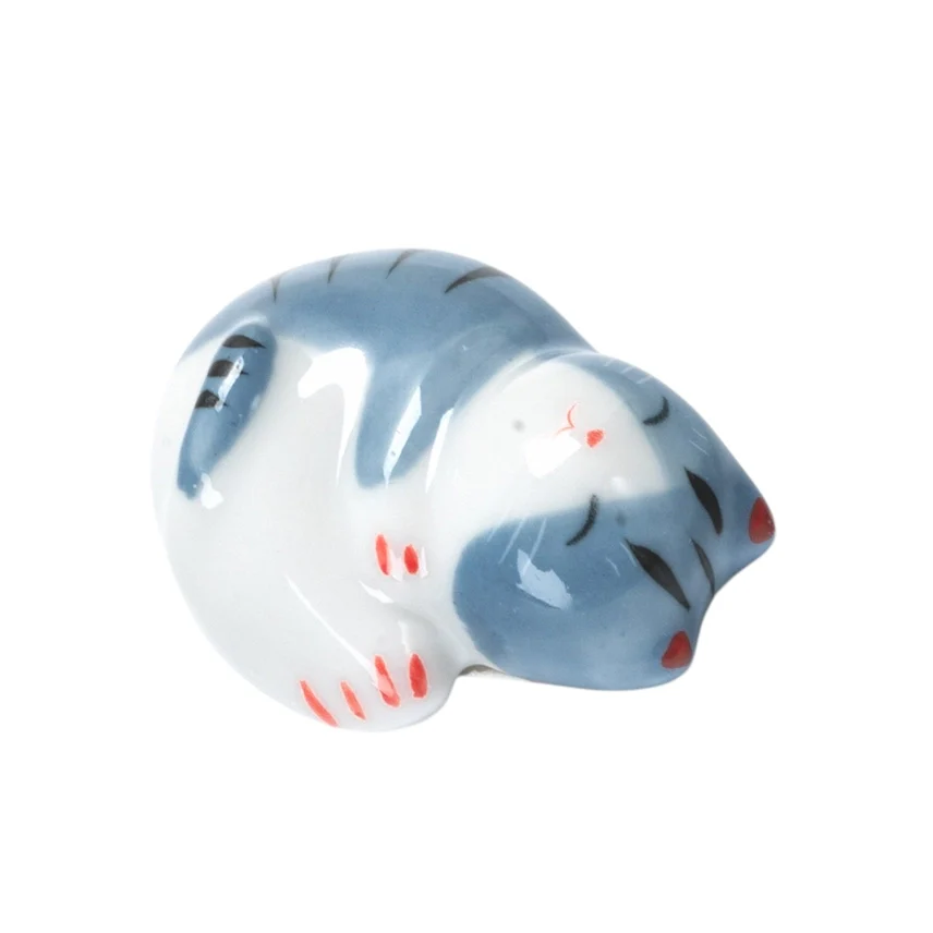 CHONKY CAT STATUE (CHOPSTICKS REST) - Image 2