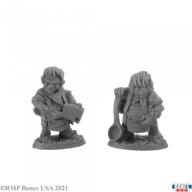CHOP & GRUBB, HALFLING COOKS