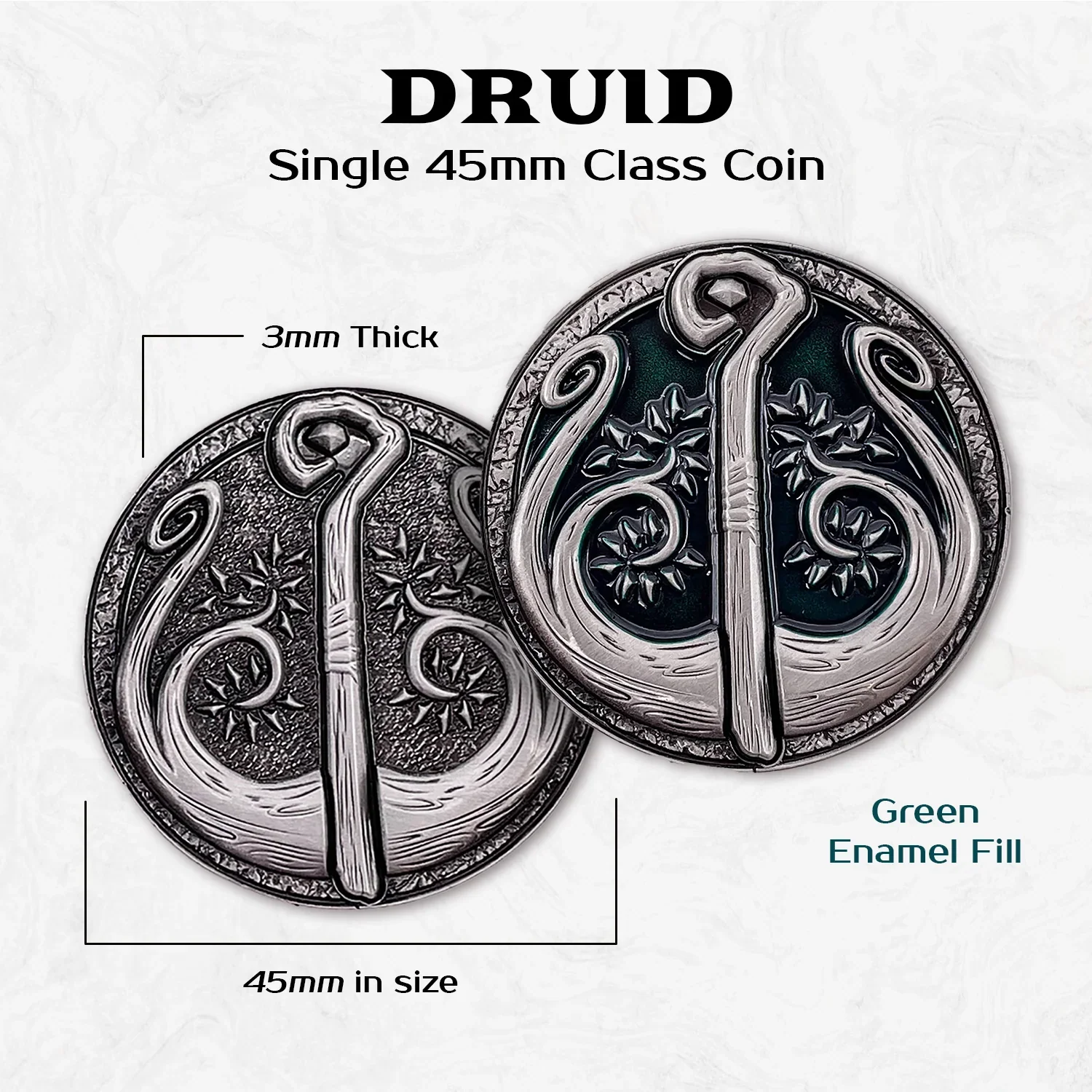 CLASS COIN - DRUID (SINGLE)
